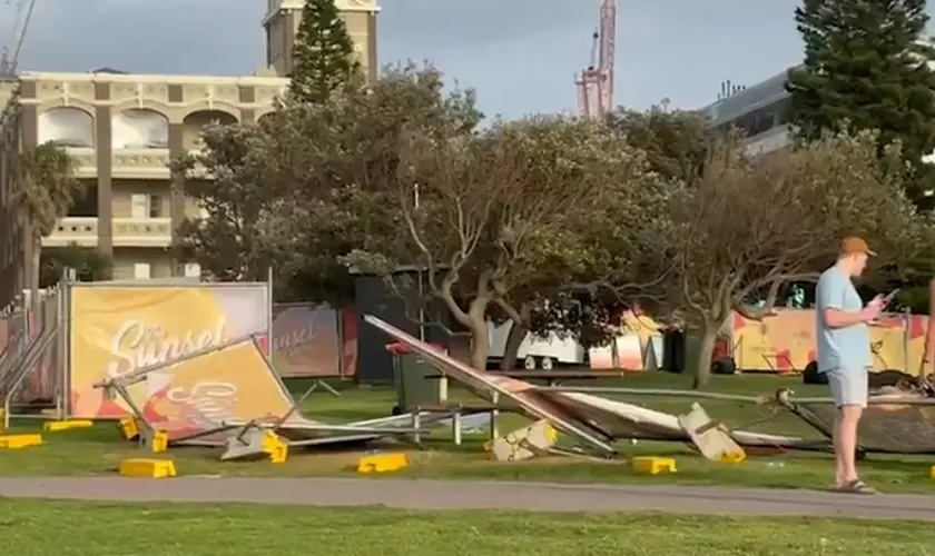 Massacre em Sydney provoca luto nacional e leva igrejas a expressarem solidariedade com orações e doação de sangue. Foto: Captura de tela/YouTube/Sky News