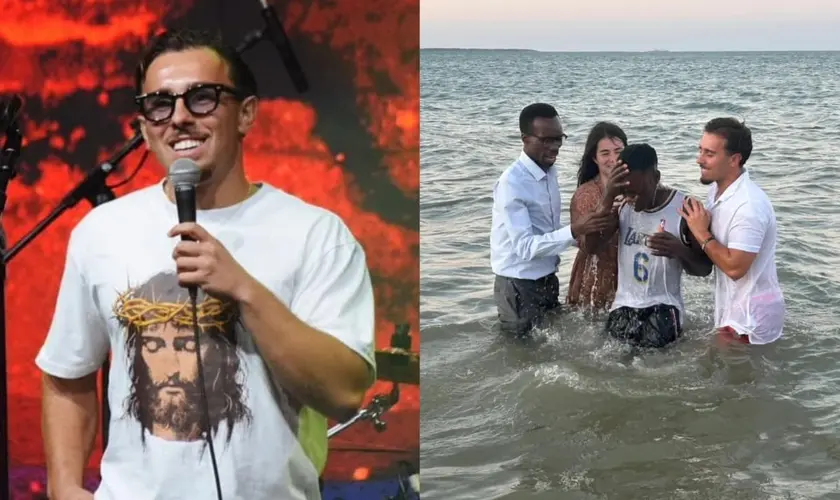 Ex-alcoólatra que abandonou o crime e os vícios para se tornar um evangelista, leva 145 pessoas para Jesus na Holanda. Foto: Instagram/Giani