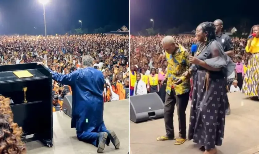 Cruzada no Congo atrai 400 mil pessoas e milhares têm ouvido a mensagem do Evangelho e tomado decisões por Cristo. Foto: Reprodução/Instagram/Willem Fiege