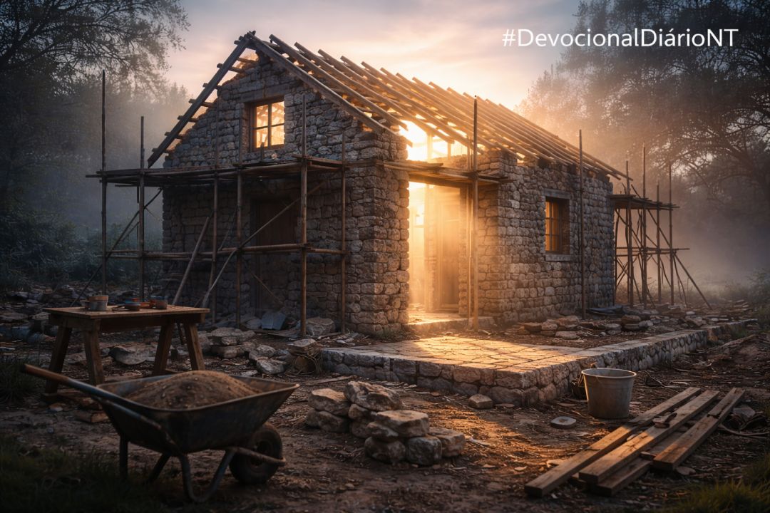 Salmos 127.1 – Sem Deus, até o melhor esforço é vão