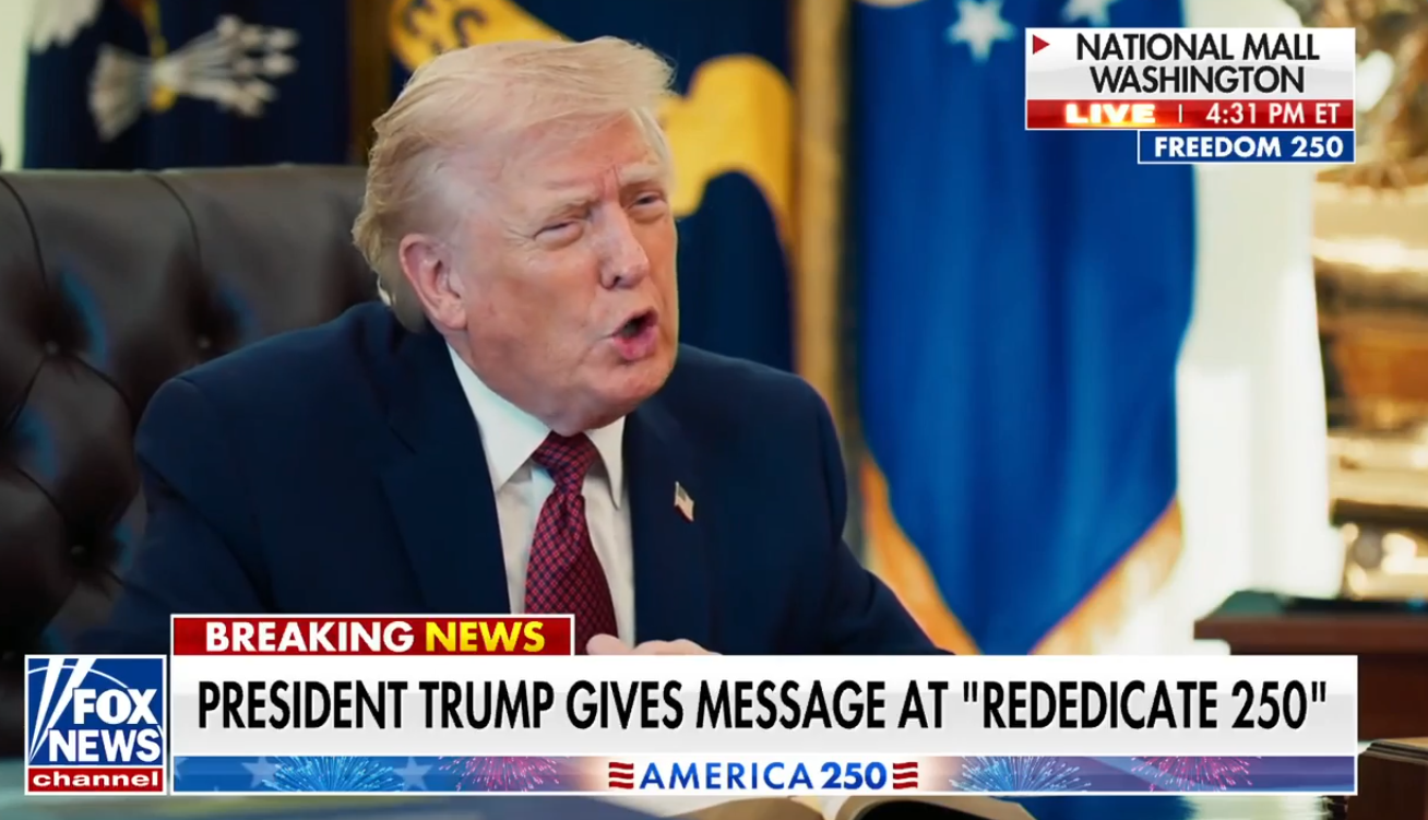 Rededicate 250: Trump e Líderes Cristãos Rededicam os EUA a Deus
