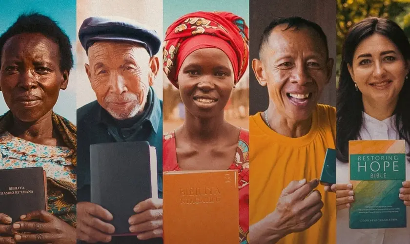 Distribuição de Bíblias alcança marca histórica de 25 bilhões de exemplares entregues por Sociedades Bíblicas desde 1946. Foto: Facebook/American Bible Society