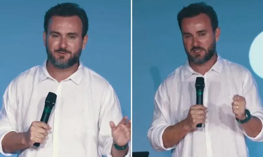 Pastor compartilha um testemunho sobre a provisão de Deus que presenciou quando ainda era um novo convertido. Foto: Reprodução/Instagram/Gustavo Paiva