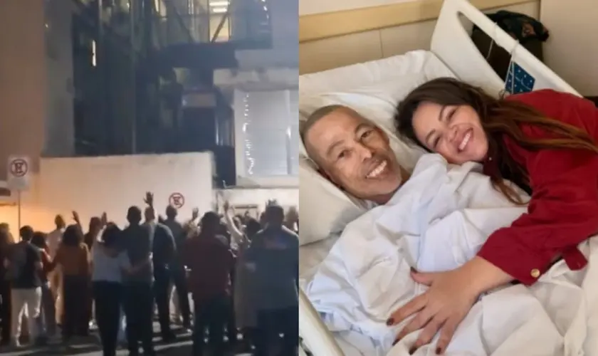 Cristãos no RJ se unem em oração pela recuperação de pastor com câncer, líder da Assembleia de Deus Vitória em Cristo (ADVEC). Foto: Reprodução/Instagram/Danilo Faddoul/Instagram/Lilian Azevedo