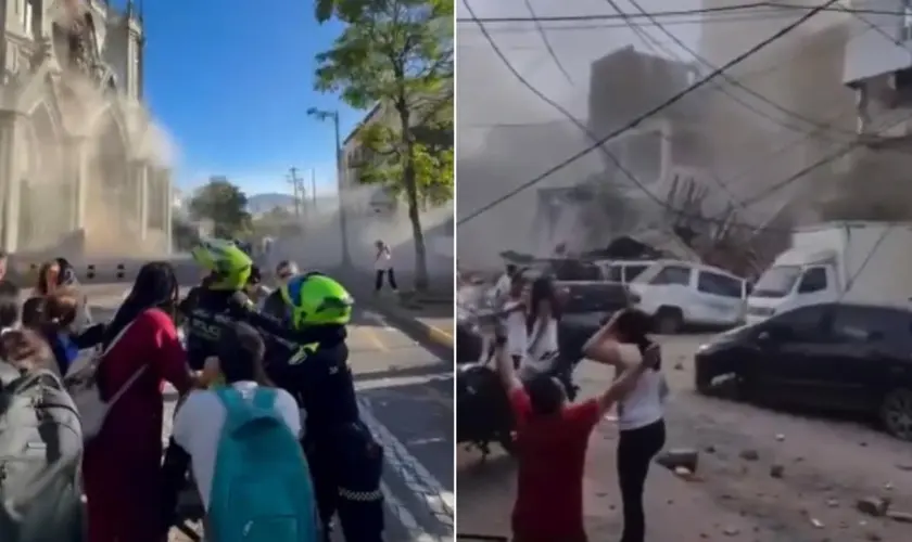 Terremoto na Colômbia deixa mais de 111 mortos e 87 feridos. Igrejas se mobilizam para ajudar as famílias afetadas pela tragédia. Foto: Reprodução/Instagram/sarag12
