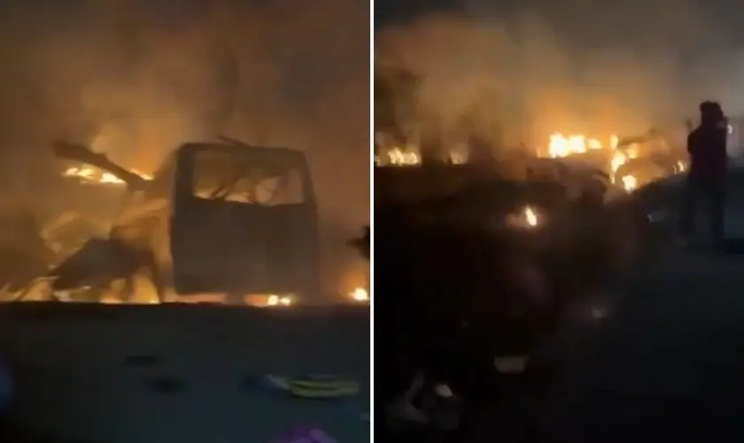 Acidente de ônibus no Zimbábue mata 27 cristãos que viajavam para uma conferência; outras sete pessoas ficaram feridas na colisão. Foto: Reprodução/Correio da Manhã