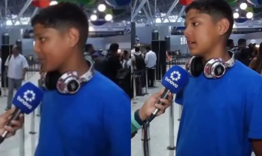 Um adolescente cristão de 14 anos relatou que orou a Deus após um avião apresentar problemas na turbina durante um voo. Foto: Reprodução/Instagram/clarismassena