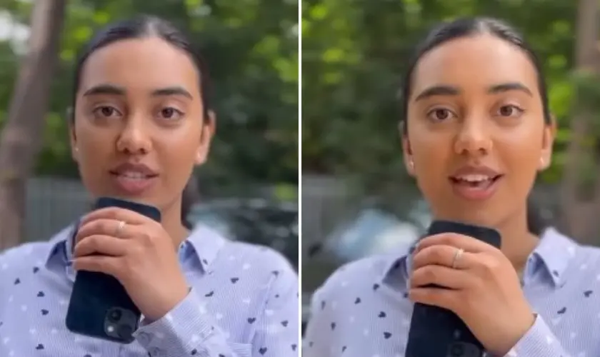 Ex-hindu abandonou idolatria após testemunhar a recuperação da mãe, que estava gravemente doente, depois de receber oração em uma igreja. Foto: Reprodução/Instagram/Fridean D Shira