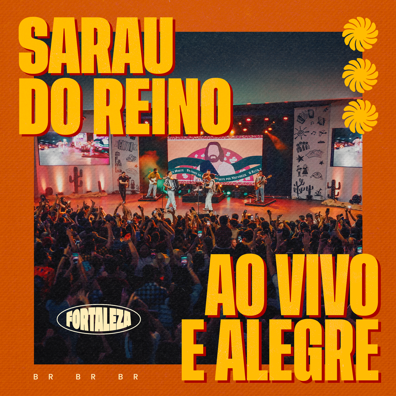 Sarau do Reino lança EP ao vivo gravado na IBC de Fortaleza