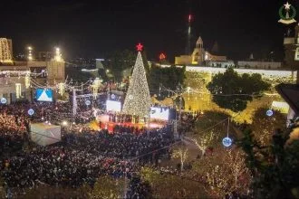 Natal na cidade de Belém costuma atrair milhões de turistas — Foto: Reprodução