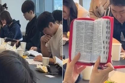 Encontros dos cristãos da Coreia do Sul são promovidos pela organização “Leitura Pública das Escrituras”. Foto: Reprodução/Internet