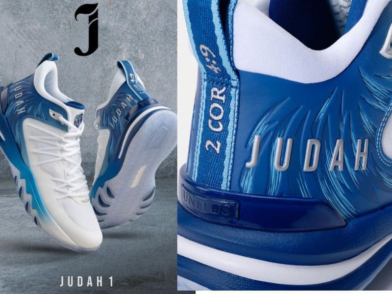 jogador da NBA Jonathan Isaac lançou uma nova linha de tênis que apresenta versículos da Bíblia. Foto: Instagram