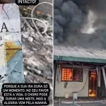 Incêndio devastador causa muitos danos a Churrascaria Tropeiro em Manaus, mas uma bíblia sobrevive praticamente intacta. Foto: Instagram/Tropeiro/Reprodução/G1.