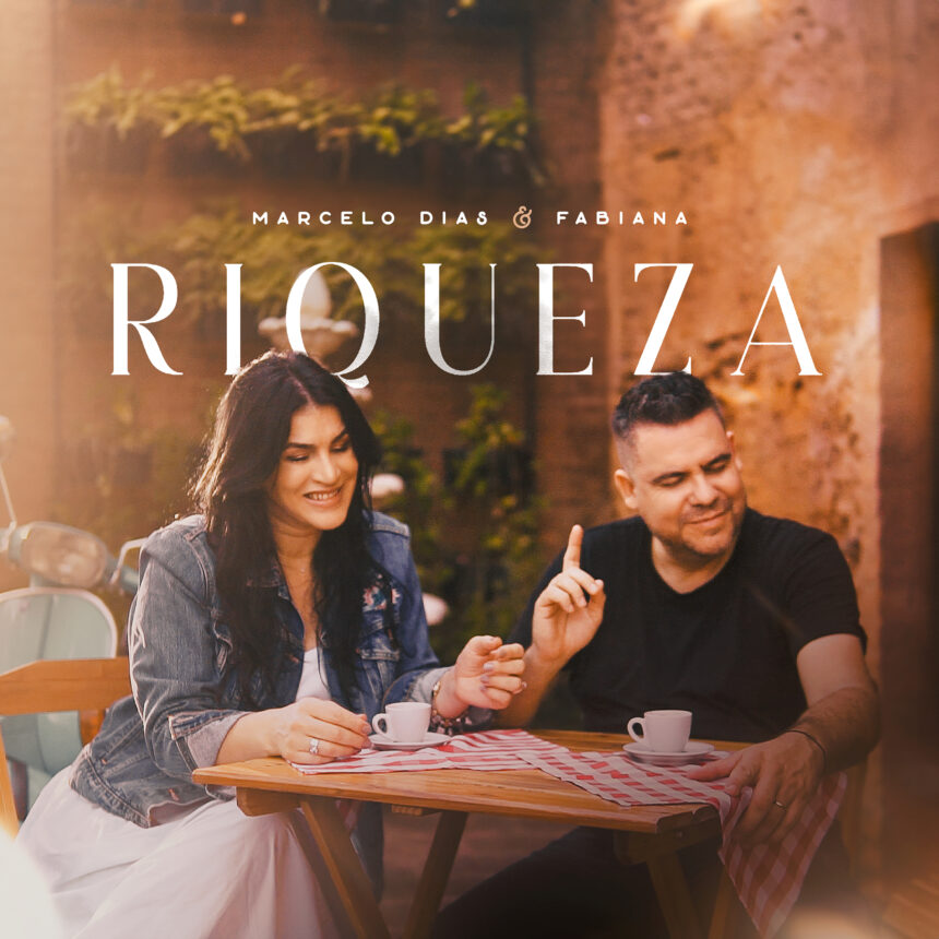 A dupla Marcelo Dias e Fabiana lançaram recentemente a canção "Riqueza", que fala sobre valorizar as coisas que não tem preço na vida. Foto: Divulgação.