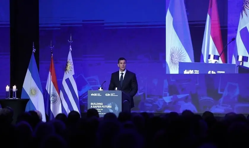 Presidente do Paraguai reafirma transferência da embaixada do Paraguai para Jerusalém, fortalecendo laços com Israel. Foto: Instagram/Santipenapy