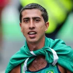 Caio Bonfim fez história ao conquistar a primeira medalha olímpica para o Brasil na marcha atlética de 20km nos Jogos Olímpicos de Paris. Foto: Abelardo Mendes Jr/ rededoesporte.gov.br