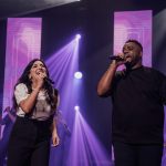 Eyshila lança 'De Manhã', single gravado ao vivo com participação de Samuel Messias, destacando fé, renovação e seu retorno à MK Music. Foto: Divulgação.