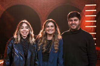 Bruna Olly lança 'Derrama o Teu Poder' com Julliany Souza e Léo Brandão, em parceria com a Musile Records. Foto: Divulgação.