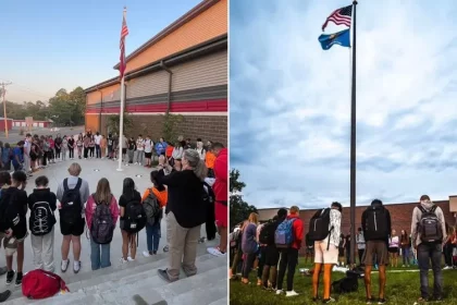 Milhões de estudantes participaram do evento de oração 'See You at the Pole', reunindo-se para orar por suas escolas e comunidades. Foto: Reprodução/Instagram/See You at the Pole