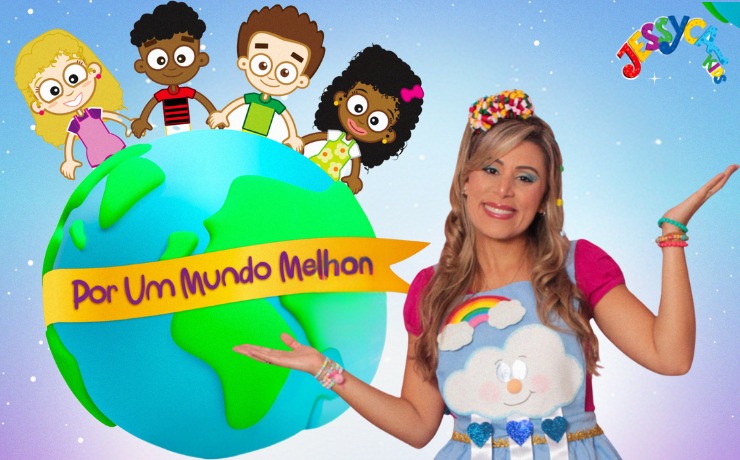 O Ministério Jessyca Kids assina com a gravadora Labidad Music e estreia a parceria com o EP, ''Por Um Mundo Melhor''. Foto: Divulgação.