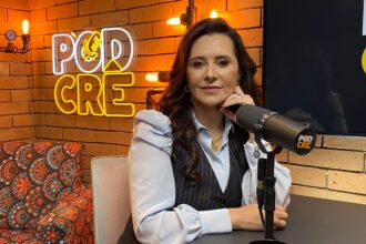 A sexóloga cristã, Angela Sirino, foi a convidada do novo episódio do podcast PodCrê e quebrou vários tabus presentes no meio cristão. Foto: Divulgação.