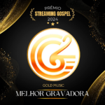 A Gold Music foi a grande vencedora do Prêmio Streaming Gospel 2024, da Fluir Music, na categoria Melhor Gravadora. Foto: Divulgação.