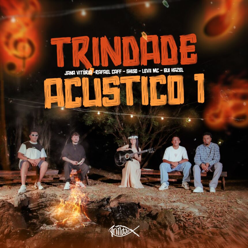 A gravadora Trindade Records lança seu primeiro projeto acústico e une talentos como Jana Vitória, Rafael Caff, Shiso, Levii & Gui Hazel. Foto: Divulgação.