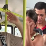 Passageiros são alcançados por evangelismo em ônibus; ação liderada por evangelista com violão emocionou e levou vidas a Cristo. Foto: Reprodução/Instagram/Allan Machado