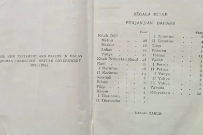 Novas traduções da Bíblia em Bahasa Malaysia fortalecem a fé cristã, promovem a unidade e facilitam o estudo das Escrituras na Malásia. Foto: Yuharein/Creative Commons