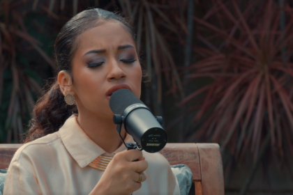 A cantora Izabela Ryos lançou, recentemente, seu primeiro EP, ''Para o Teu Louvor'', trazendo ao público uma nova experiência musical. Foto: Divulgação.