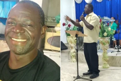 O cantor gospel Reginaldo Menezes, de 52 anos, foi morto por uma bala perdida em São Gonçalo, no Rio de Janeiro. Foto: Reprodução/Facebook/Regis Menezes