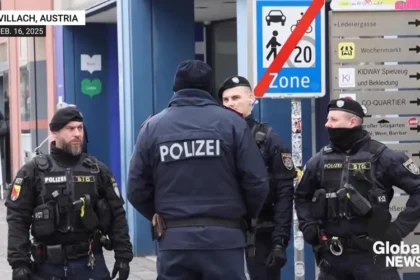 Refugiado sírio se radicaliza pelo TikTok e comete ataque na Áustria, matando um adolescente e ferindo cinco pessoas. Foto: Captura de tela/YouTube/Global News
