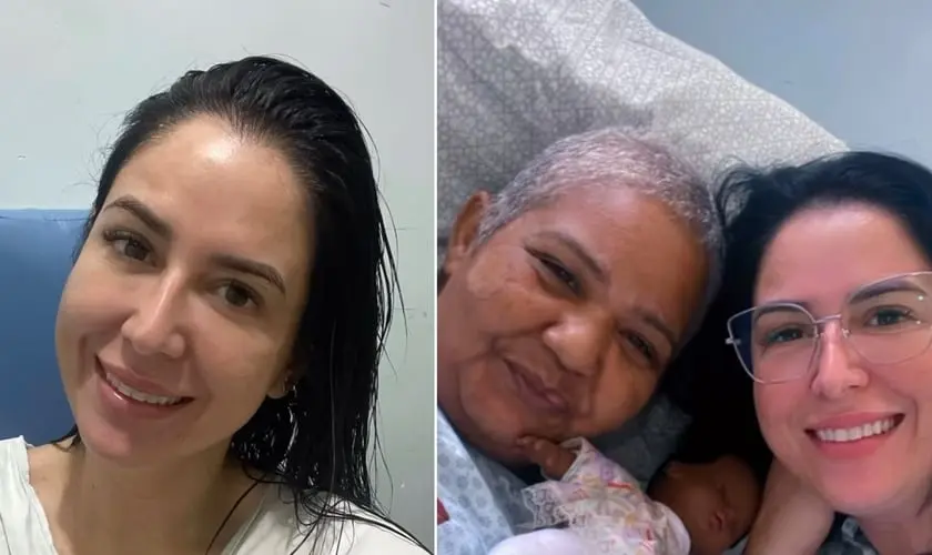 Cristã compartilha testemunho de fé e cura de problema cardíaco após diagnóstico de infarto, destacando como Deus a usou para salvar uma vida. Foto: Reprodução/Instagram/Caroline Cardoso