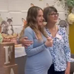 Uma igreja nos EUA realizou um chá de bebê para uma mãe que desistiu do aborto após encontrar apoio e conhecer Jesus. Foto: Love Life.