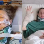 Após sofrer hemorragia cerebral em grave acidente, mulher testemunha milagre e usa sua história para levar pessoas a Jesus. Foto: Reprodução/CBN News.