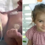Casal testemunha milagre após filha sobreviver a lesão cerebral no parto e surpreende médicos com recuperação completa pela fé em Deus. Foto: Reprodução/CBN News.