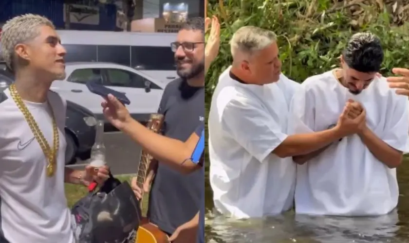 Ex-viciado no crime e nas drogas, jovem MC do Rio tem vida transformada após encontro com Jesus durante evangelismo de rua. Foto: Reprodução/Instagram/Daniel Melo
