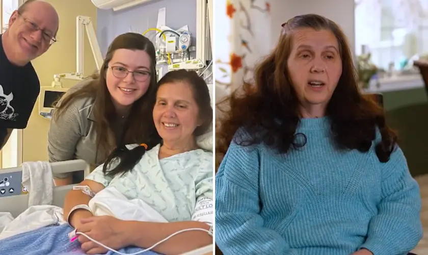Após oração de família, mulher com hemorragia cerebral é curada totalmente em 3 dias, e surpreende médicos: "Ele ainda cura". Foto: Captura de tela/CBN News