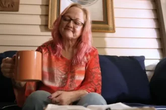 Uma mulher sem paladar por quatro anos testemunha cura instantânea após receber oração durante programa de TV cristão. Foto: Reprodução/CBN News