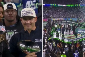 Campeões do Super Bowl creditam vitória a Deus: ''Somos incrivelmente abençoados por sermos campeões mundiais''. Foto: Reprodução/X/NFL