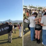 Cristãos nos EUA evangelizam no Coachella e relatam mais de 1.500 decisões por Jesus, com impacto espiritual entre jovens. Foto: Reprodução/Instagram/Philip Renner