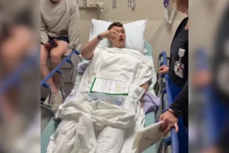 Jovem pregador surpreende ao falar de teologia sob efeito de anestesia após cirurgia, em vídeo que viralizou nas redes sociais. Foto: Captura de tela/Instagram/Clayton King