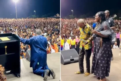 Cruzada no Congo atrai 400 mil pessoas e milhares têm ouvido a mensagem do Evangelho e tomado decisões por Cristo. Foto: Reprodução/Instagram/Willem Fiege