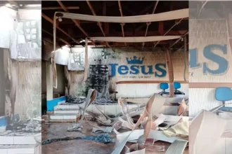 Ataque à igreja no interior de São Paulo envolve invasão, furto e incêndio, deixando prejuízos e mobilizando investigação da Polícia Civil. Foto: Arquivo Pessoal.