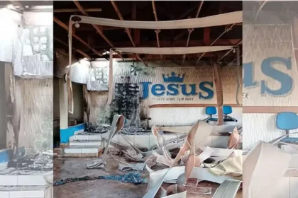 Ataque à igreja no interior de São Paulo envolve invasão, furto e incêndio, deixando prejuízos e mobilizando investigação da Polícia Civil. Foto: Arquivo Pessoal.