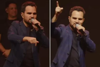 Durante um culto na Igreja Batista Atitude Alphaville, o cantor Luciano Camargo declarou que Jesus é o único digno de receber adoração. Foto: Reprodução/Instagram/Luciano Camargo