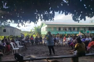 Missão realiza conferência no Amazonas voltada para mulheres indígenas e ribeirinhas, levando apoio espiritual e acolhimento. Foto: arquivo pessoal.
