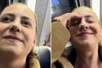Cristã compartilhou um testemunho dentro de um trem na Alemanha, onde foi direcionada pela voz de Deus a orar por um passageiro alcoolizado. Foto: Reprodução/Instagram/Francieli