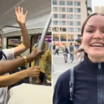 Jovem cristã compartilha experiência com Deus após pregar no metrô da Alemanha e testemunhar vidas sendo impactadas pelo Evangelho. Foto: Reprodução/Instagram/Go Revival Europe