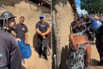 Um evangelismo no Sertão Nordestino resultou na conversão e no batismo de um casal que decidiu entregar sua vida a Jesus. Foto: Reprodução/Instagram/bruninhosilvalima